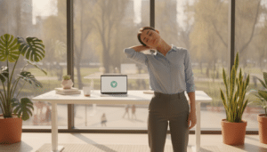 Dehnübungen fürs Büro
