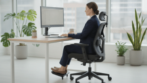 Die häufigsten Fehler beim Sitzen am Arbeitsplatz