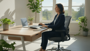 Die optimale Schreibtischtiefe für ergonomisches Arbeiten