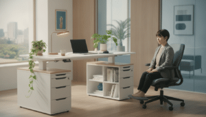 Ergonomie für kleine Menschen am Arbeitsplatz