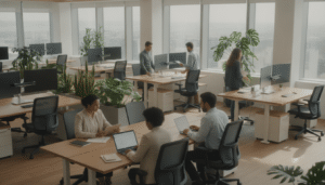 Ergonomie im Großraumbüro: Tipps für konzentriertes Arbeiten