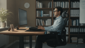 Ergonomisches Arbeiten trotz Brille