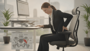 Piriformis-Syndrom durch Sitzen: Symptome und Behandlung